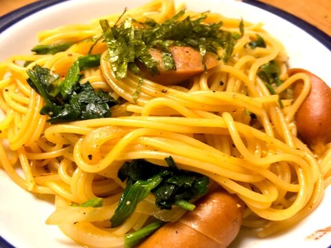 ピリ辛焼きそば風パスタ★野菜とチョリソー